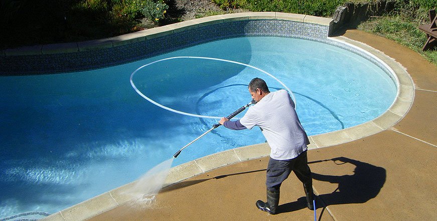 Keep Your Pool Sparkling with Professional Pressure Washing Services